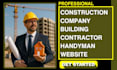 construction company website building contractor commercial contractor