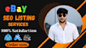 do ebay listing, ebay seo, ebay lister, item specifics