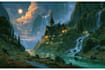 do fantasy landscape illustrations