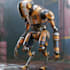 draw concept mocha robot for your project