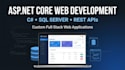 develop asp net core web applications and rest apis
