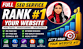 provide full SEO service to rank your website higher on google