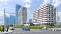 design 3d residential complex exterior, commercial building visualization, revit