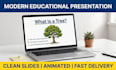 design a professional powerpoint presentation with modern slides