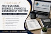 write business, finance and management content