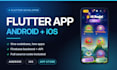 develop a flutter app for android and ios with firebase backend