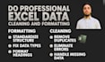 do excel cleaning, formatting and remove duplicates