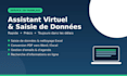 assistant virtuel francophone pour saisie de données