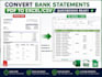 convert bank statement pdf to excel