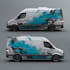 create creative van, truck, and car wrap graphics
