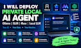 setup private local ai agent ollama offline ai agent llm muse glmmer self hosted