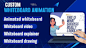 custom whiteboard animation video animated whiteboard explainer drawing