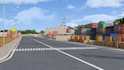 create 3d logistics warehouse and industrial facility animation