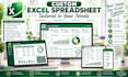 editable excel google monthly budget tracker spreadsheet and invoice template