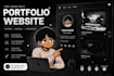 design a modern and professional portfolio website