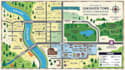 create gis subdivision parcel land map, warehouse,  neighborhood and site maps