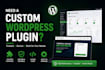 built a custom wordpress plugin