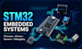 develop and debug stm32 embedded firmware and drivers