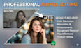 do professional  photo retouching expertly