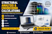 create structural analysis, engineering calculation