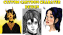 creat concept digital arts and comic characters