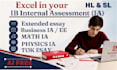do ib extended essay,ia , ee,  hl and sl