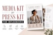 design high converting media kit or press kit for influencers