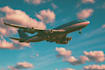 draw airplane, aircraft, helicopter into a vector cartoon