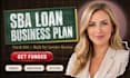 write an sba loan business plan with financial projections