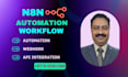 build n8n ai agent, n8n automation, n8n workflow or ai workflow automation
