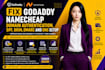 fix godaddy namecheap domain authentication, spf, dkim, dmarc and dns setup