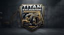 design a powerful excavator logo for your business