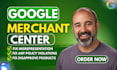 fix google merchant center suspension misrepresentation feed ads and gmc
