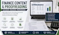 write and proofread professional finance and accounting content