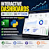 create interactive dashboards in excel or python for your data