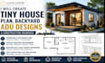 create tiny house plan backyard adu designs  construction drawings newyork