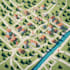 create a modern illustrated neighborhood map for your project