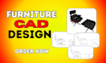 design and 3d render custom woodworking plans