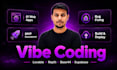 develop vibe coding ai mvp web apps using lovable replit and base44