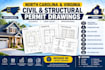 prepare north carolina and virginia civil structural permit drawings