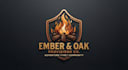 design a warm bonfire logo for your brand