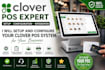 create clover pos and setup system