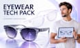 build eyewear tech pack, fashion tech pack and 3d rendering