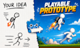 develop custom 2d game mechanics in godot