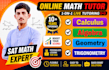 be online math tutor for algebra calculus and school math
