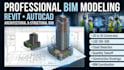 do professional 3d architectural and structural bim  model in revit and autocad