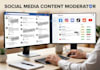 manage content on your platform or account, content moderation