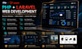 build a PHP laravel website