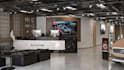 render 3d car dealership, luxury auto showroom, interior design, walkthrough,cgi