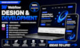 be your webflow expert for design, development, figma to webflow, xd to webflow